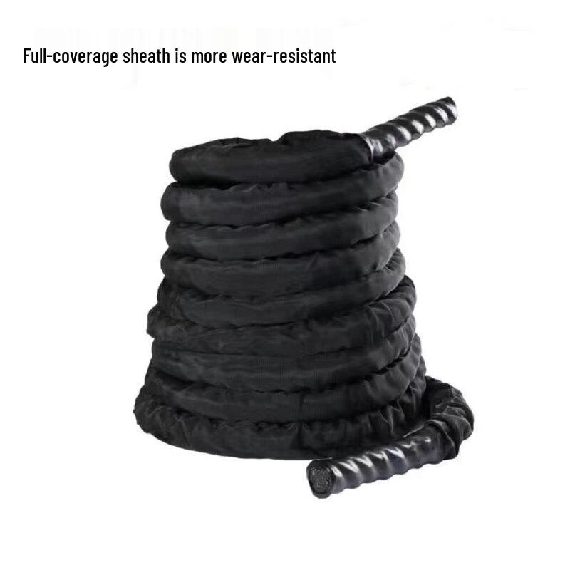 Heavy Duty Battle Rope with Protective Sleeve
Heavy Duty Battle Rope with Protective Sleeve