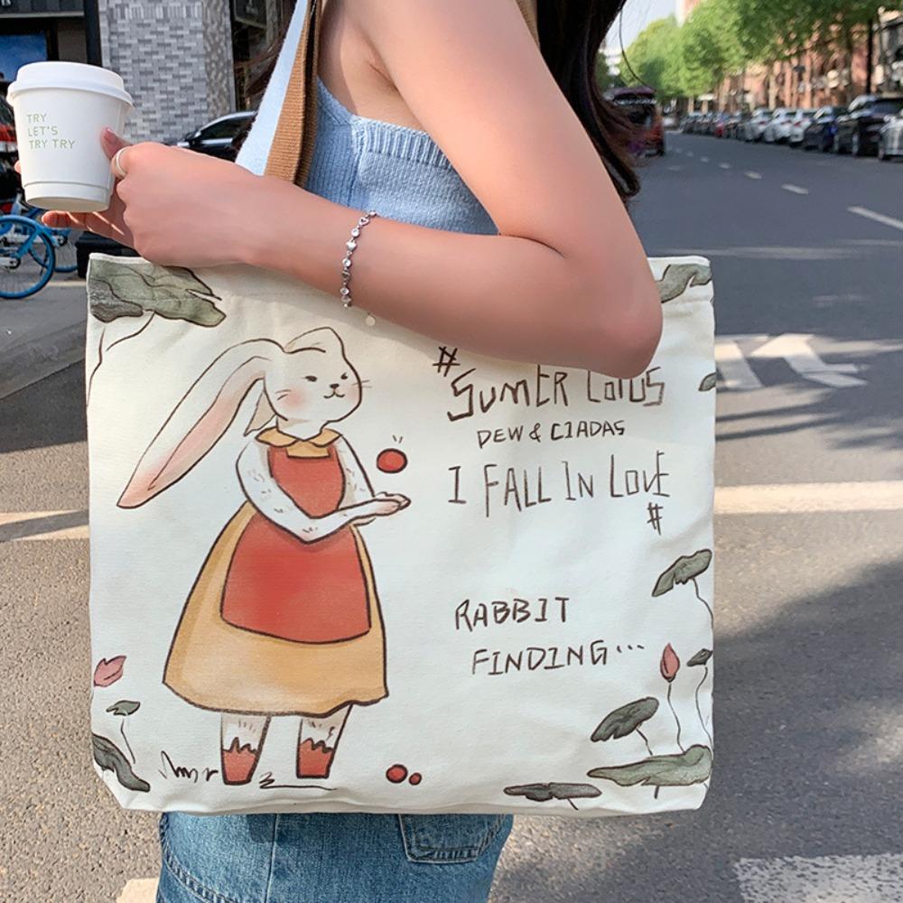 Canvas Cute Shopping Bag Square Shape Travel Handbags High Quality Fashion Print Shoulder Bag 
Canvas Cute Shopping Bag Square Shape Travel Handbags High Quality Fashion Print Shoulder Bag