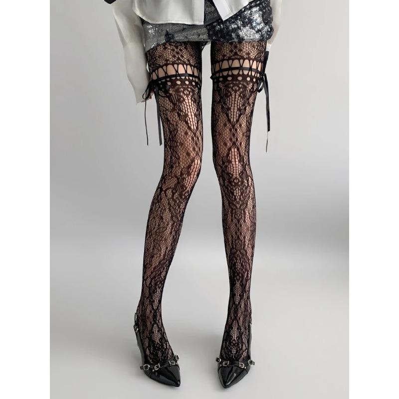 2026 New Design Solid Tights Women See Through Sexy Fishnet Stockings JK Uniform Bow Tie Strap Lace Bottoming Pantyhose One Size чёрный
2026 New Design Solid Tights Women See Through Sexy Fishnet Stockings JK Uniform Bow Tie Strap Lace Bottoming Pantyhose One Size чёрный