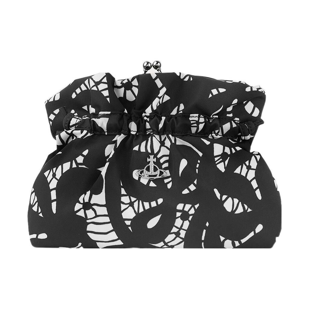 Vivienne Westwood Eva Allover Print Kiss Lock Clutch Women clutch Black White 44020001W00JJN301 Basic Set (Bag+Dust Bag)
Vivienne Westwood Eva Allover Print Kiss Lock Clutch Women clutch Black White 44020001W00JJN301 Basic Set (Bag+Dust Bag)