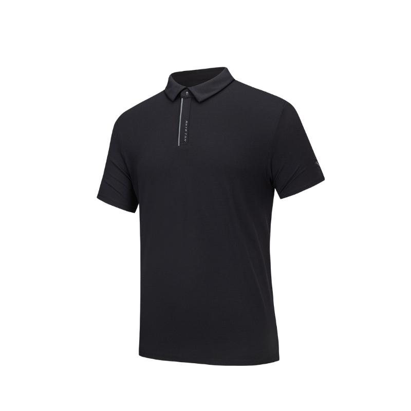 Anta Comfortable Simple Solid Color Breathable Short Sleeve Polo Shirt Men tops Black 152527145N-5 S
Anta Comfortable Simple Solid Color Breathable Short Sleeve Polo Shirt Men tops Black 152527145N-5 S