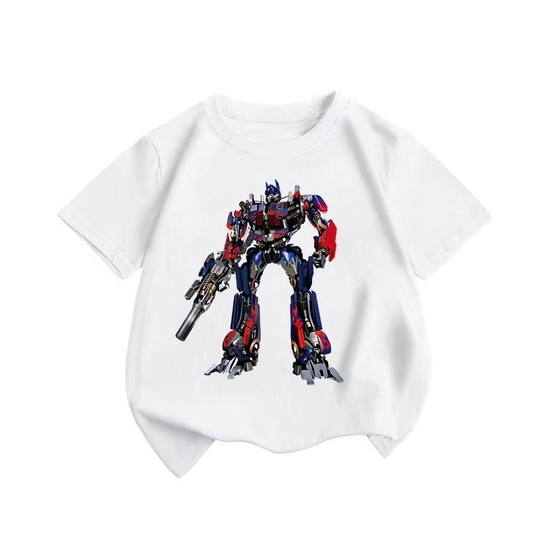 Summer Candy Colored Childrens Tshirt New Transformers Optimus Prime Pure Cotton Printed Parentchild Casual Fashion Tshirt S
Summer Candy Colored Childrens Tshirt New Transformers Optimus Prime Pure Cotton Printed Parentchild Casual Fashion Tshirt S