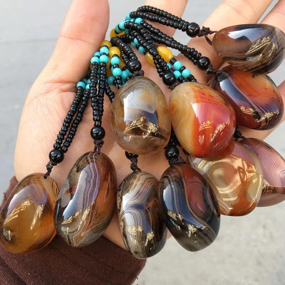 Leopard Resin Stone Necklace Ethnic Style Beads Stone Pendant Vintage Retro Beaded Necklaces Party 1PC Random
Leopard Resin Stone Necklace Ethnic Style Beads Stone Pendant Vintage Retro Beaded Necklaces Party 1PC Random