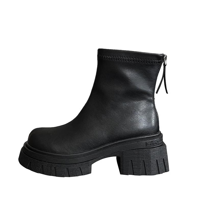 Уличный Стиль Женские Эластичные Современные Сапоги Модные Ботильоны на Платформе Женские Элегантные Туфли на Толстом Каблуке 40 чёрный
Уличный Стиль Женские Эластичные Современные Сапоги Модные Ботильоны на Платформе Женские Элегантные Туфли на Толстом Каблуке 40 чёрный
