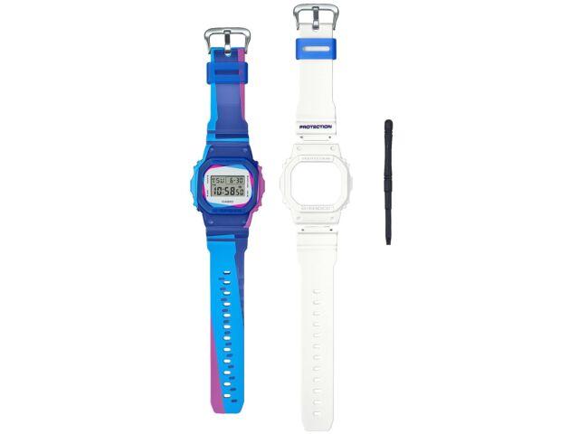 Мужские часы CASIO G-SHOCK DWE-5600PR-2JR Over Print Limited с запасными частями
Мужские часы CASIO G-SHOCK DWE-5600PR-2JR Over Print Limited с запасными частями