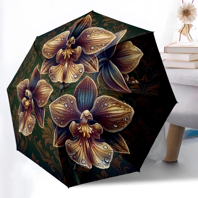 1pc Sturdy 8-Bone Auto Umbrella, Colorful Parrot Tropical Wild Views Umbrella, Digital Printed, Foldable Umbrella for On-the-Go Outdoor Use
1pc Sturdy 8-Bone Auto Umbrella, Colorful Parrot Tropical Wild Views Umbrella, Digital Printed, Foldable Umbrella for On-the-Go Outdoor Use