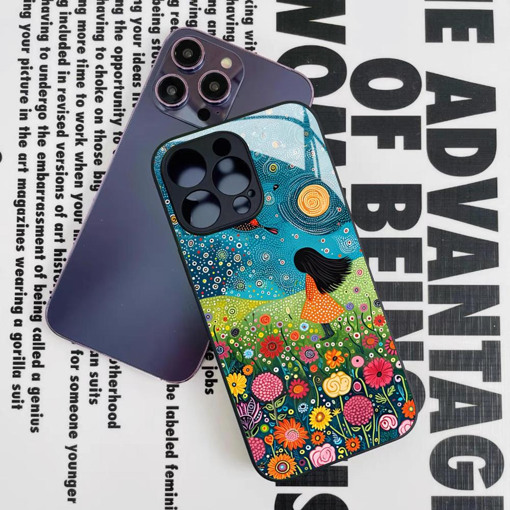 Чехол для телефона Яёи Кусамы для iPhone 16 15 14 12 11 13 Pro Max Mini 8 X Xr Xs Puls Черная стеклянная крышка iPhone11Pro
Чехол для телефона Яёи Кусамы для iPhone 16 15 14 12 11 13 Pro Max Mini 8 X Xr Xs Puls Черная стеклянная крышка iPhone11Pro