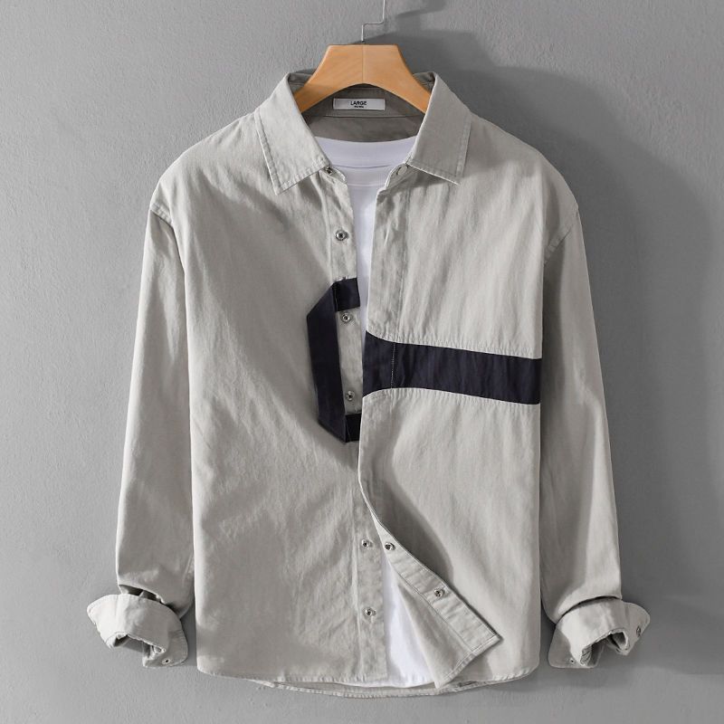 Spring Autumn New Turn-down Collar Fashion Long Sleeve Shirt Man Vintage Printing Button Cardigan High Street Comfortable Tops L
Spring Autumn New Turn-down Collar Fashion Long Sleeve Shirt Man Vintage Printing Button Cardigan High Street Comfortable Tops L