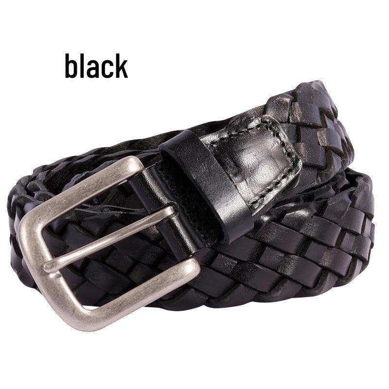 Женский высококлассный этнический стиль натуральная кожа ретро плетеный пояс 105 cm чёрный
Женский высококлассный этнический стиль натуральная кожа ретро плетеный пояс 105 cm чёрный