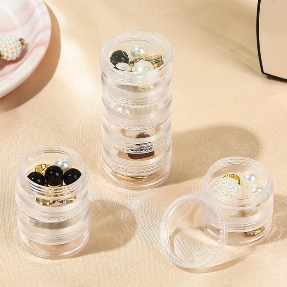 Dustyproof Jewelry Organizer Five-layer Simple Ring Box Overlay Jewelry Storage Box Storage S
Dustyproof Jewelry Organizer Five-layer Simple Ring Box Overlay Jewelry Storage Box Storage S