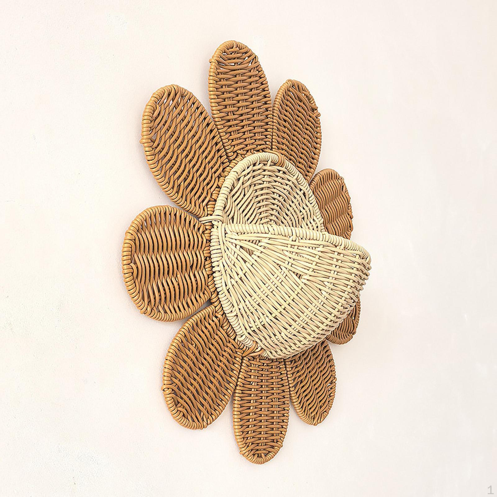 Wall Hanging Basket Storage Organizer Imitation Rattan Entrance Farmhouse Kitchen Living Room
Wall Hanging Basket Storage Organizer Imitation Rattan Entrance Farmhouse Kitchen Living Room