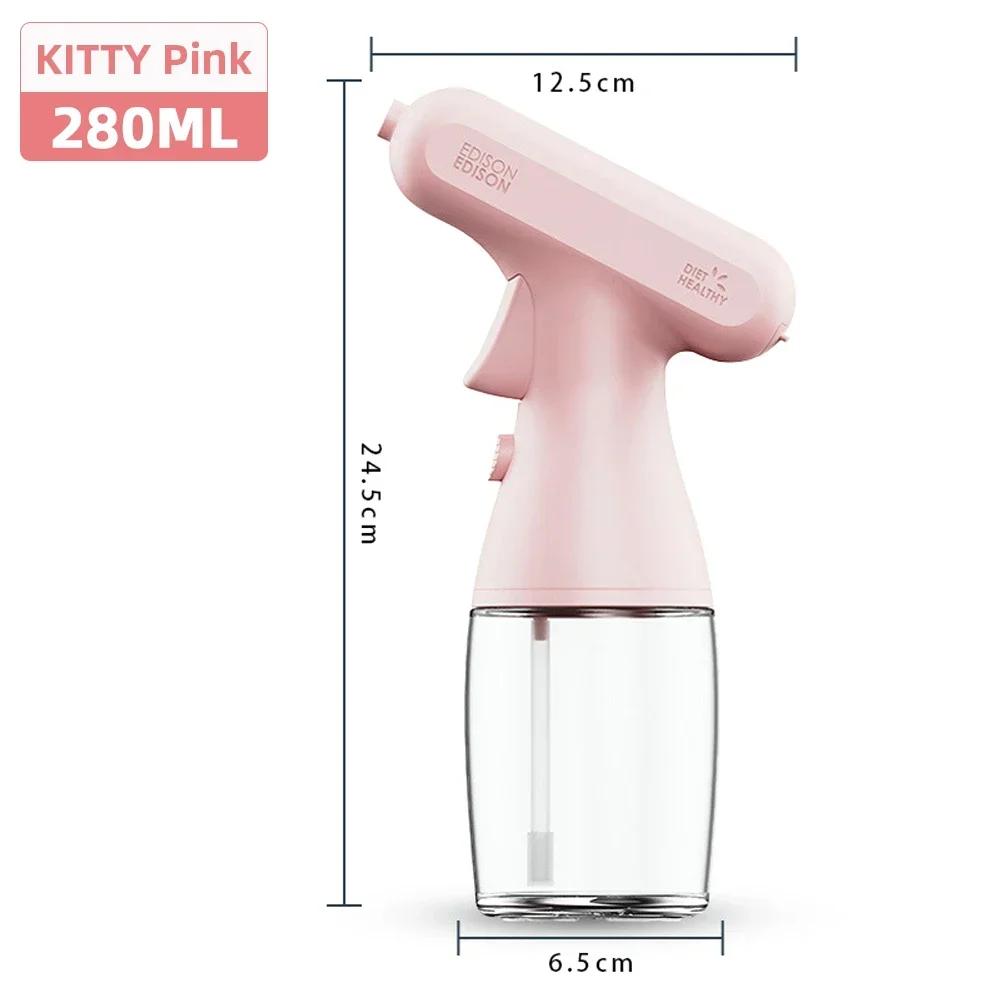 280ml Electric Oil Spray Bottle Kitchen Cooking Olive Oil Dispenser For Camping BBQ Baking Vinegar Soy Sauce Sprayer Containers рожевий
280ml Electric Oil Spray Bottle Kitchen Cooking Olive Oil Dispenser For Camping BBQ Baking Vinegar Soy Sauce Sprayer Containers рожевий
