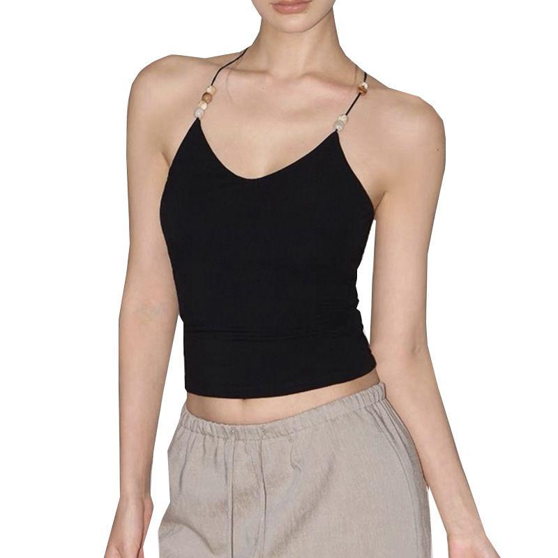 Yoga Vest Beaded Decorative Back Cross Beauty Back Sports Underwear Sling Slimming Running Fitness Bra Women Elastic Black S
Yoga Vest Beaded Decorative Back Cross Beauty Back Sports Underwear Sling Slimming Running Fitness Bra Women Elastic Black S