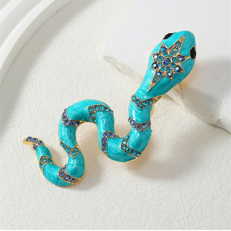 New Arrival Exaggerated Women Men Snake Enamel Pins Brooches Classic Animal Rhinestone Badges Corsage For Women s Party Wedding
New Arrival Exaggerated Women Men Snake Enamel Pins Brooches Classic Animal Rhinestone Badges Corsage For Women s Party Wedding
