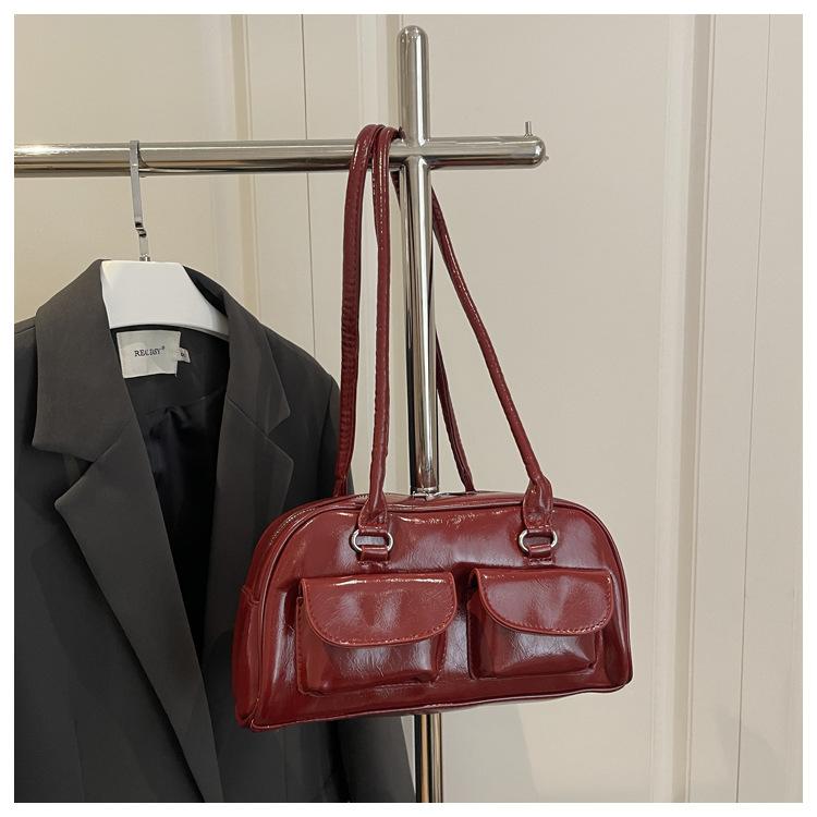 2026 New Arrival Women High-End Minimalist Underarm Bag Niche Design Commuter Shoulder Handbag бордовий
2026 New Arrival Women High-End Minimalist Underarm Bag Niche Design Commuter Shoulder Handbag бордовий