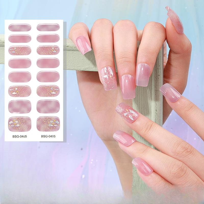 Нові наклейки для французького гелевого манікюру 3D освітлення напівзатверділі наклейки для нігтів BSG-0397
Нові наклейки для французького гелевого манікюру 3D освітлення напівзатверділі наклейки для нігтів BSG-0397