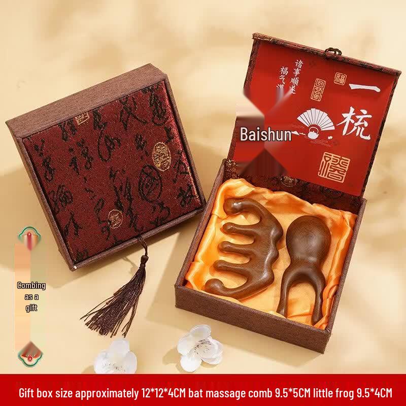 Chinese Style Sandalwood Massage Comb Gift Set
Chinese Style Sandalwood Massage Comb Gift Set