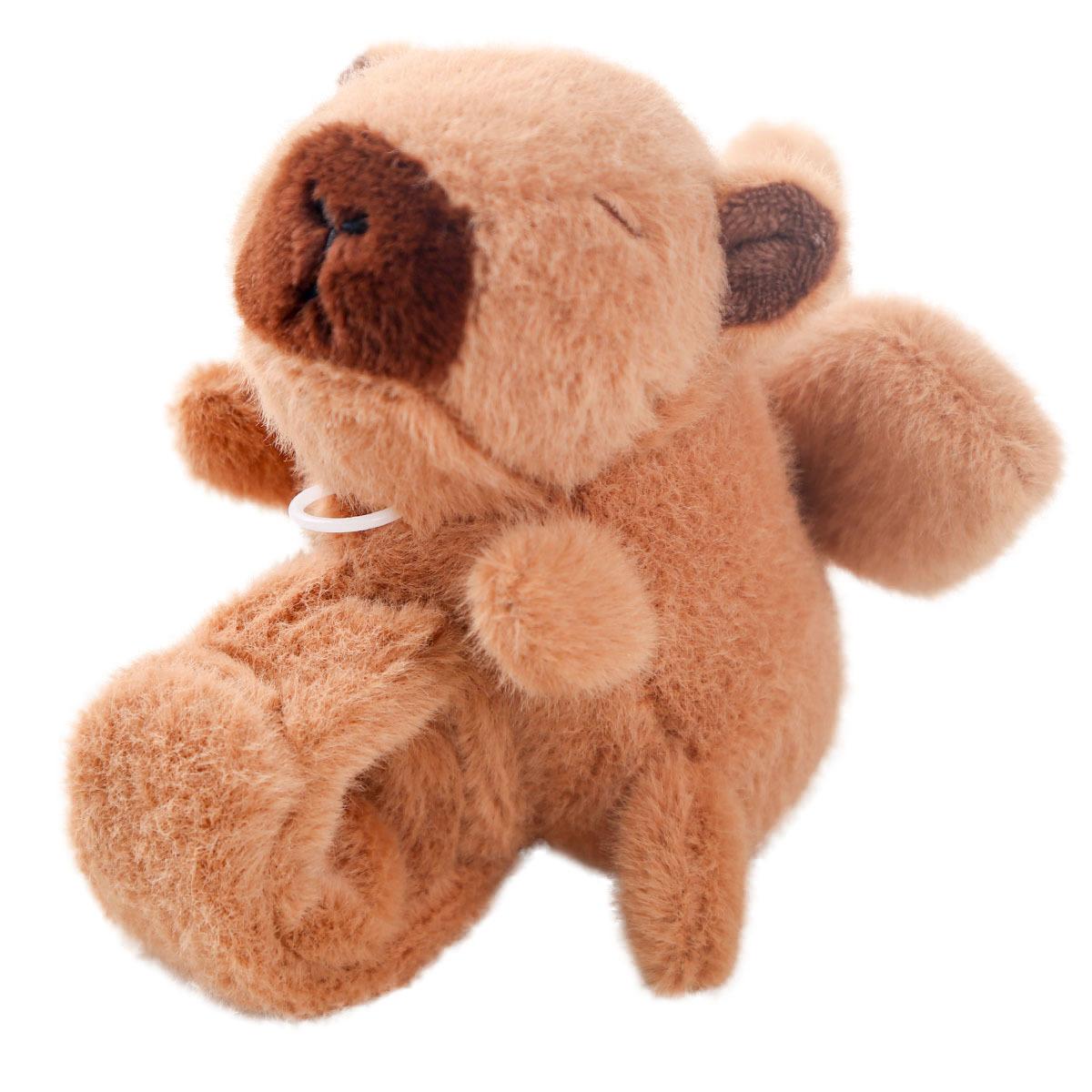 Капибара Кукла на кнопке Браслет-кукла Капибара Плюшевая игрушка Аксессуары Подарок на день рождения Девочка Тряпичная кукла Approx. 14cm/70g
Капибара Кукла на кнопке Браслет-кукла Капибара Плюшевая игрушка Аксессуары Подарок на день рождения Девочка Тряпичная кукла Approx. 14cm/70g