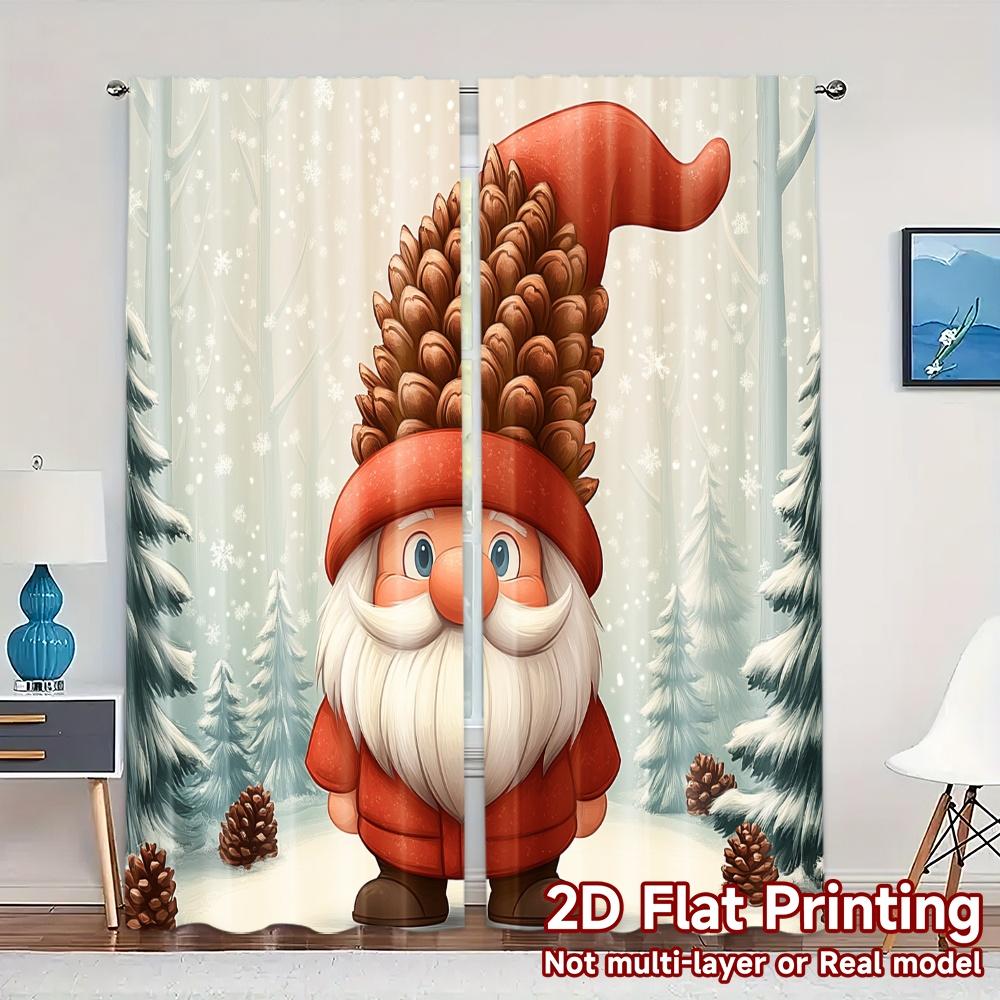 2pcs,Curtains Cute Gnome Winter Christmas Holiday (3) Modern Minimalist Curtains Versatile Polyester Fabric Curtains Thermal 52.50×116.00 CM 2pcs
2pcs,Curtains Cute Gnome Winter Christmas Holiday (3) Modern Minimalist Curtains Versatile Polyester Fabric Curtains Thermal 52.50×116.00 CM 2pcs