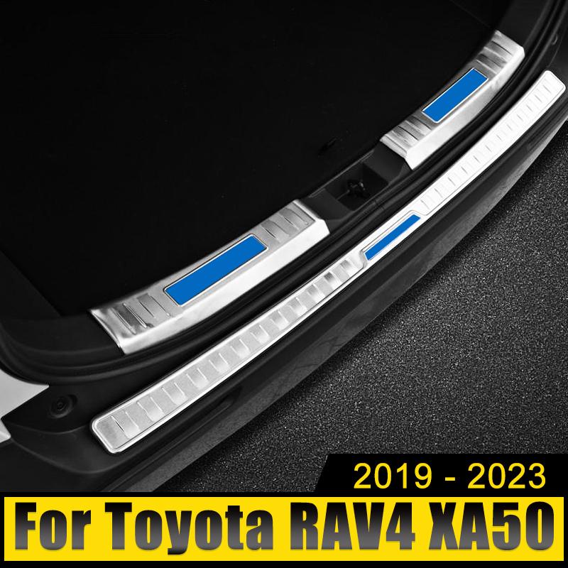 Для Toyota RAV4 XA50-2022 2023 RAV 4 гибридный автомобильный задний бампер из нержавеющей стали, пластина для ног, защита порогов багажника, педали
Для Toyota RAV4 XA50-2022 2023 RAV 4 гибридный автомобильный задний бампер из нержавеющей стали, пластина для ног, защита порогов багажника, педали
