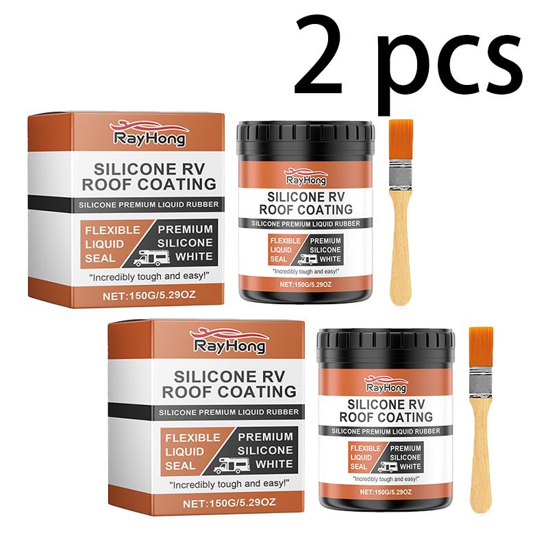 RAYHONG Silicone RV Roof Coating RV Roof Roof Repair Shingle Coating Leak Sealer
RAYHONG Silicone RV Roof Coating RV Roof Roof Repair Shingle Coating Leak Sealer