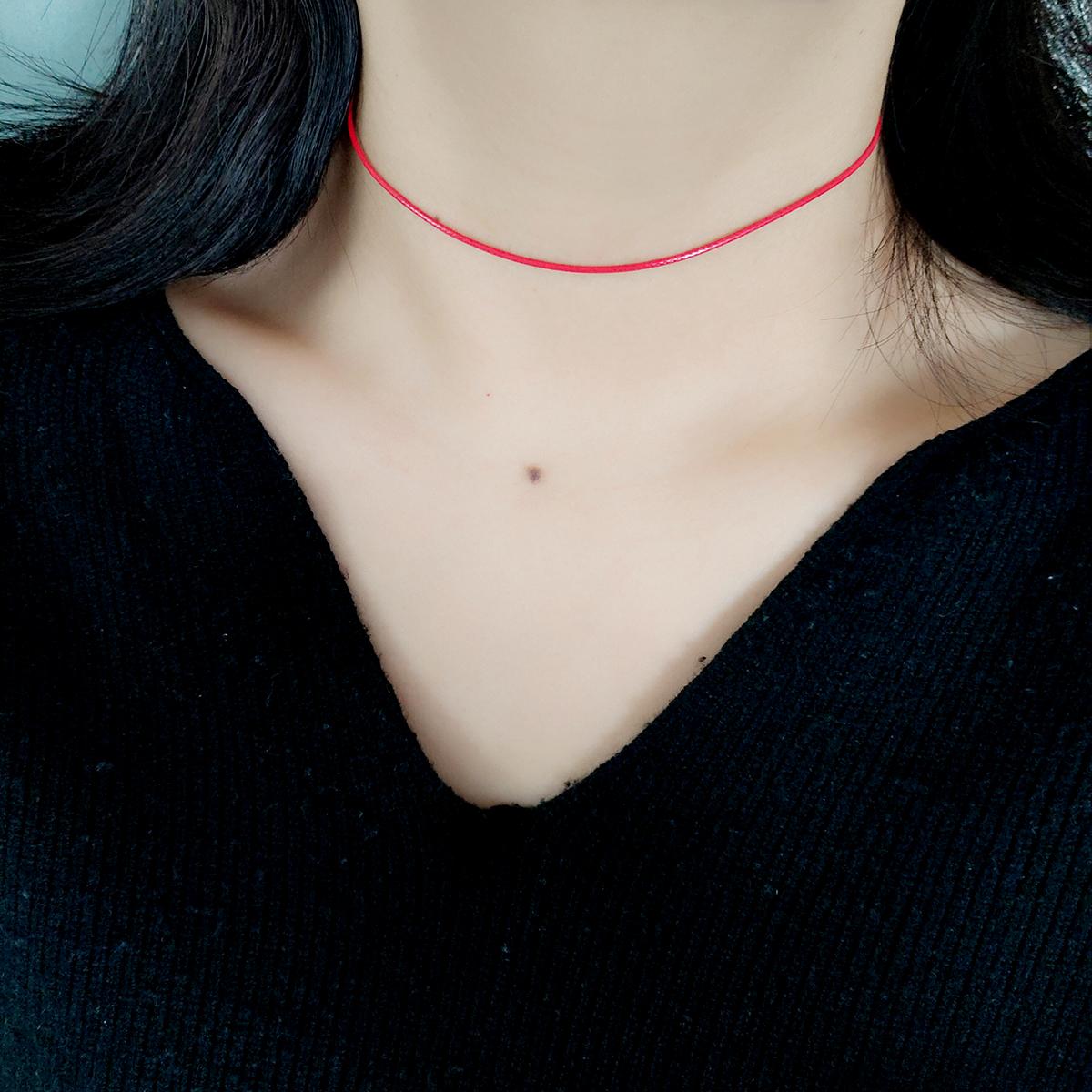 Hip hop rock Red wax rope choker collar neck with choker Necklace Women s Summer Accessory ornament 40cm червоний
Hip hop rock Red wax rope choker collar neck with choker Necklace Women s Summer Accessory ornament 40cm червоний