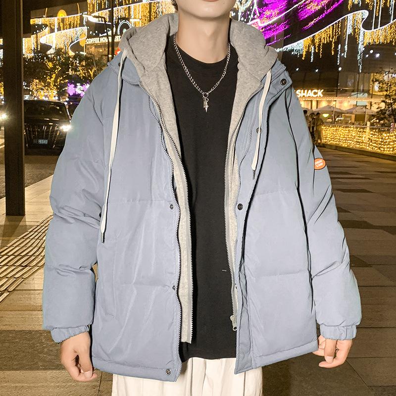 Новый японский модный бренд куртка с капюшоном мужская свободная большого размера хлопковая куртка-пуховик утолщенная имитация двух частей хлопковая куртка-пуховик мужская красивая 5Xl синий
Новый японский модный бренд куртка с капюшоном мужская свободная большого размера хлопковая куртка-пуховик утолщенная имитация двух частей хлопковая куртка-пуховик мужская красивая 5Xl синий