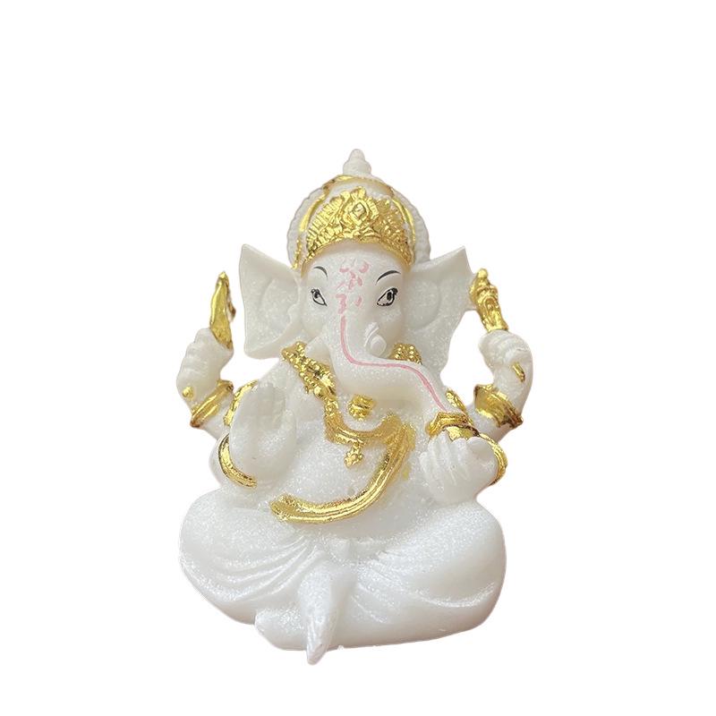 Ganesha Water Glaze Resin Statue - Southeast Asian Buddha Home Decor Ornament 9CM High
Ganesha Water Glaze Resin Statue - Southeast Asian Buddha Home Decor Ornament 9CM High