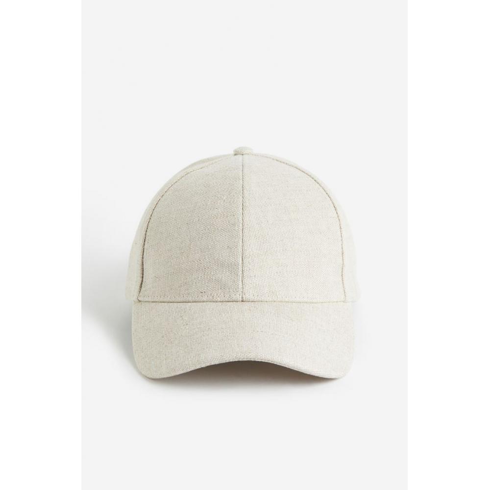 Кепка из льняной смеси HM Светло-бежевая
Кепка из льняной смеси HM Светло-бежевая
