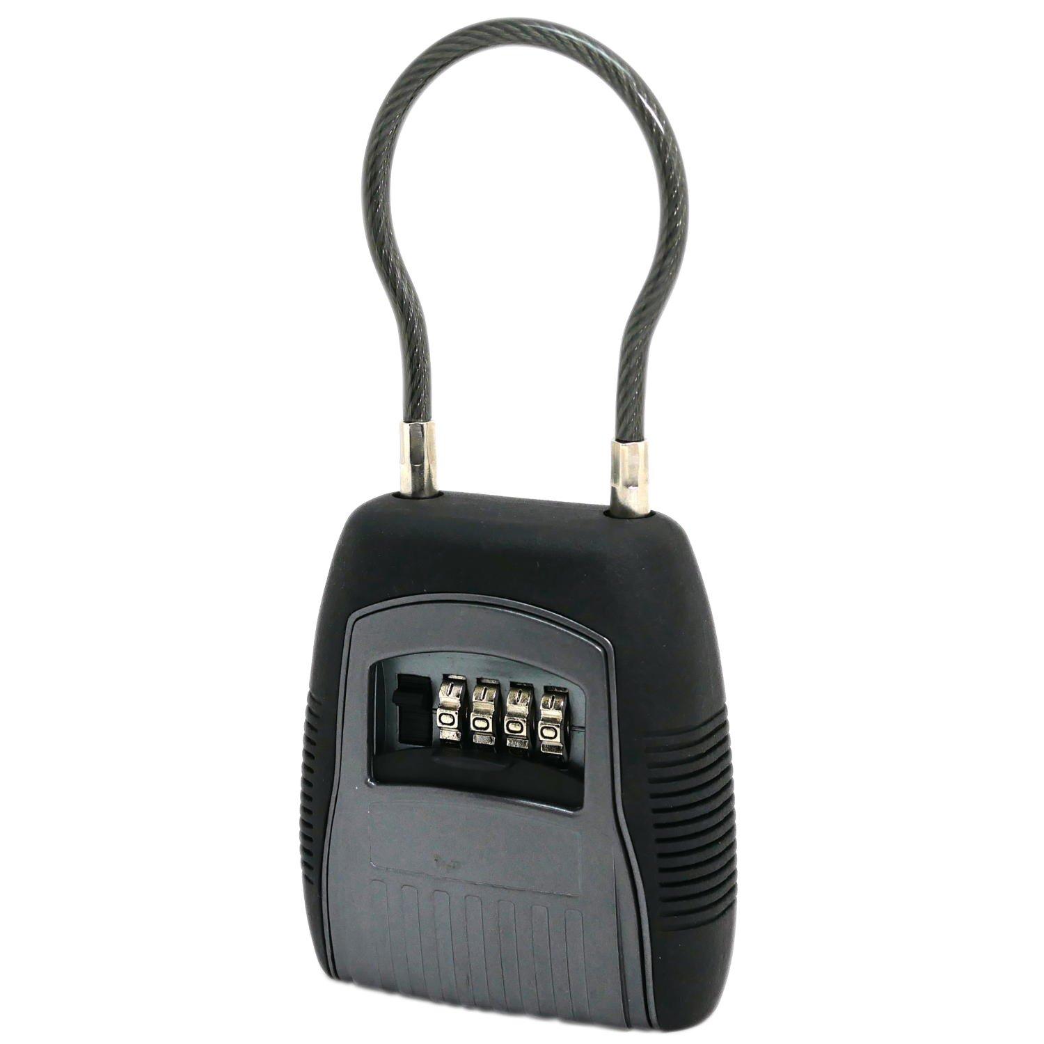 Fujitec Japan Padlock с ящиком для хранения ключей Key Guard 10787 200 мм проволочного типа
Fujitec Japan Padlock с ящиком для хранения ключей Key Guard 10787 200 мм проволочного типа
