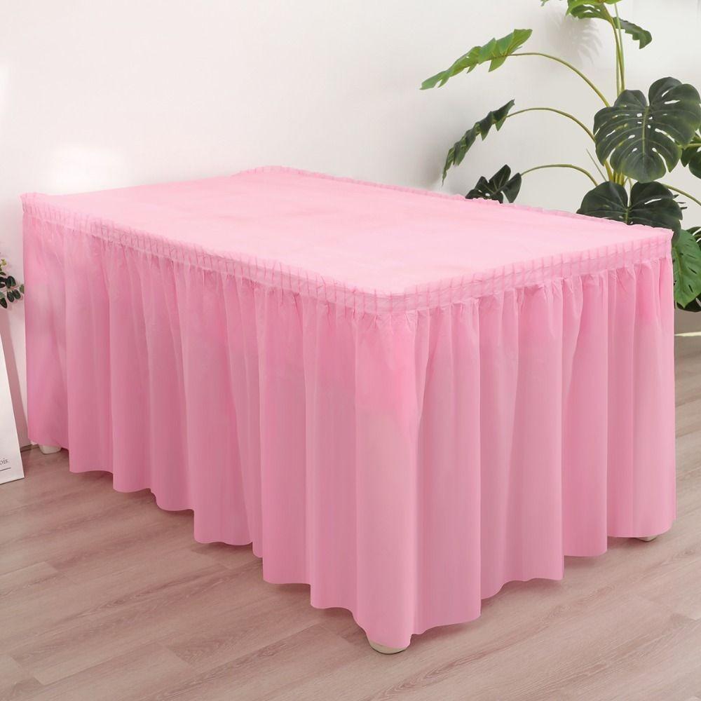 Waterproof Disposable Tablecloth Thickened Party Table Dress Colourful Table Skirt Blue-Table skirt
Waterproof Disposable Tablecloth Thickened Party Table Dress Colourful Table Skirt Blue-Table skirt