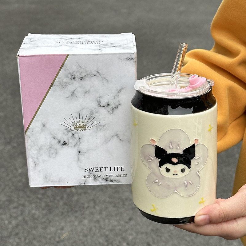 Birthday Gift for Girls: Cute Ceramic Mug Set with Straw - Couple Style, Best Friend Souvenir
Birthday Gift for Girls: Cute Ceramic Mug Set with Straw - Couple Style, Best Friend Souvenir