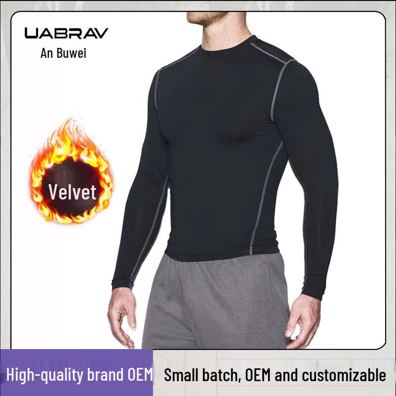 Men s Winter Quick-Dry Fleece Compression Tights & Long Sleeve Sportswear for Running & Basketball. 3XL
Men s Winter Quick-Dry Fleece Compression Tights & Long Sleeve Sportswear for Running & Basketball. 3XL