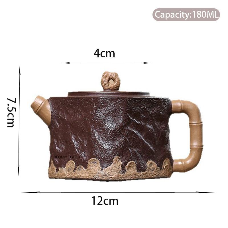 180ml Yixing Famous Purple Clay Teapots Creative Handmade Square Shape Tea Pot Zisha Kettle Tea Set Chinese Teaware Gifts
180ml Yixing Famous Purple Clay Teapots Creative Handmade Square Shape Tea Pot Zisha Kettle Tea Set Chinese Teaware Gifts