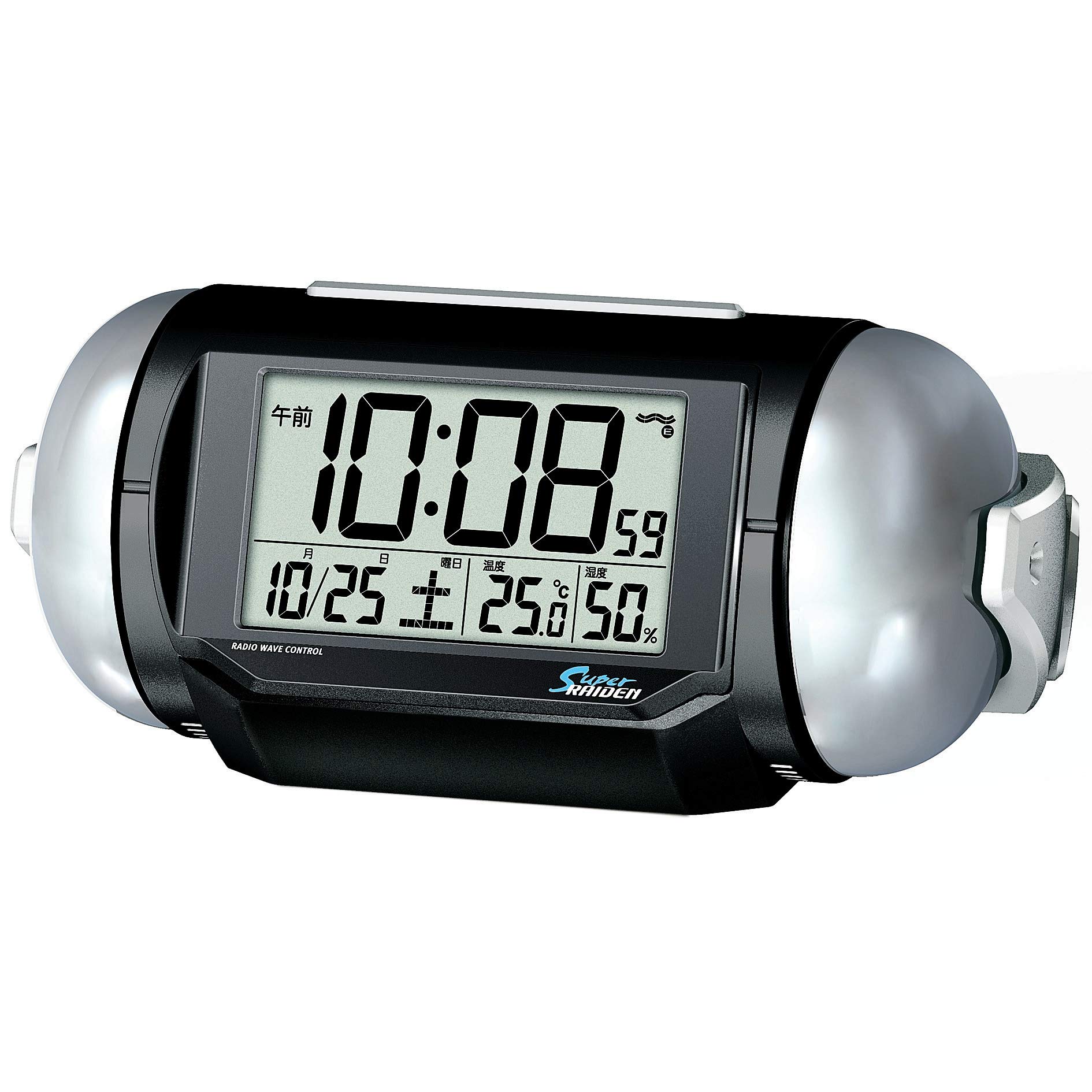 Seiko Clock Table Clock Alarm Clock Radio Digital Loud Volume PYXIS 01: Black Metallic Body Size: 9.8 x 22.2. x 12.5cm BC401K
Seiko Clock Table Clock Alarm Clock Radio Digital Loud Volume PYXIS 01: Black Metallic Body Size: 9.8 x 22.2. x 12.5cm BC401K