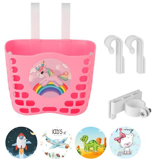 Корзина для велосипеда с полым узором, утолщенная, с крюковым креплением, DIY наклейка, устойчивая, сменная, пластиковая, универсальная, детская, для велосипеда, самоката, передняя корзина, аксессуары для велосипеда розовый
Корзина для велосипеда с полым узором, утолщенная, с крюковым креплением, DIY наклейка, устойчивая, сменная, пластиковая, универсальная, детская, для велосипеда, самоката, передняя корзина, аксессуары для велосипеда розовый