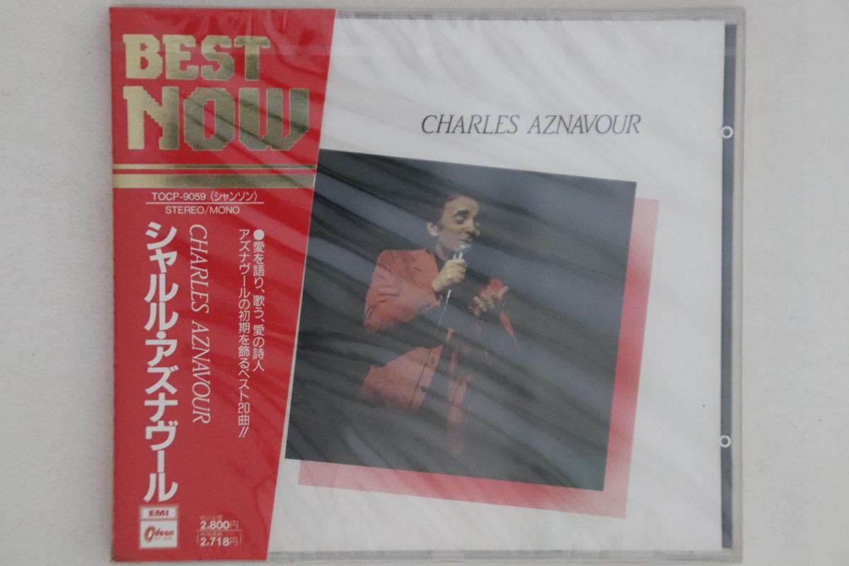 CD CHARLES AZNAVOUR - Best NOW TOCP9059PROMO ODEON 1991 Japan Obi World Music Used
CD CHARLES AZNAVOUR - Best NOW TOCP9059PROMO ODEON 1991 Japan Obi World Music Used