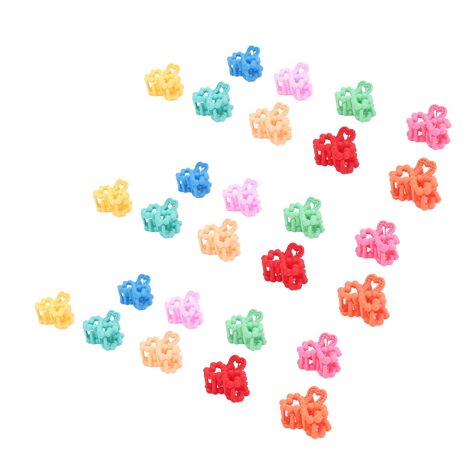 100pcs Mini Flower Hair Claw Clip Colorful Strong Grip Cute Styling Accessories Tiny Flower Hair Clips for Thin Fine Hair
100pcs Mini Flower Hair Claw Clip Colorful Strong Grip Cute Styling Accessories Tiny Flower Hair Clips for Thin Fine Hair