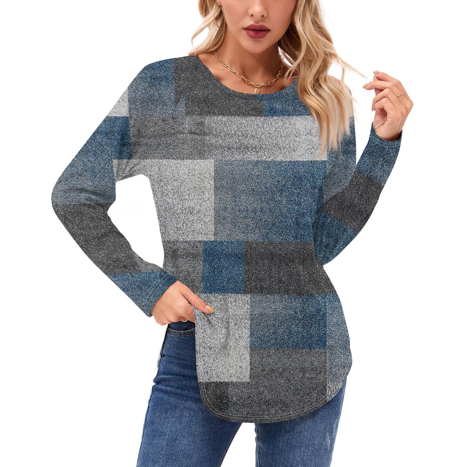 Женские рубашки с длинным рукавом, повседневные, модные, с полосатым принтом, туники, топы, с круглым вырезом, базовая свободная футболка XL арбуз красный
Женские рубашки с длинным рукавом, повседневные, модные, с полосатым принтом, туники, топы, с круглым вырезом, базовая свободная футболка XL арбуз красный