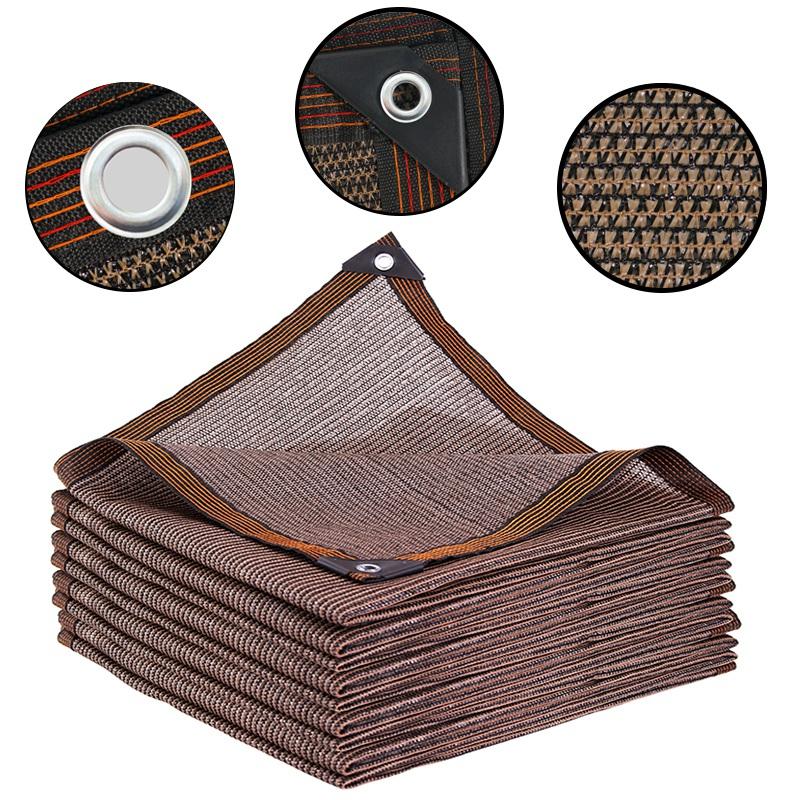 75GSM Уличный тент Кофейная сетка для защиты от солнца Садовые суккулентные растения Укрытие от солнца Теплица Тент для затенения Пергола Парус 1x2m
75GSM Уличный тент Кофейная сетка для защиты от солнца Садовые суккулентные растения Укрытие от солнца Теплица Тент для затенения Пергола Парус 1x2m