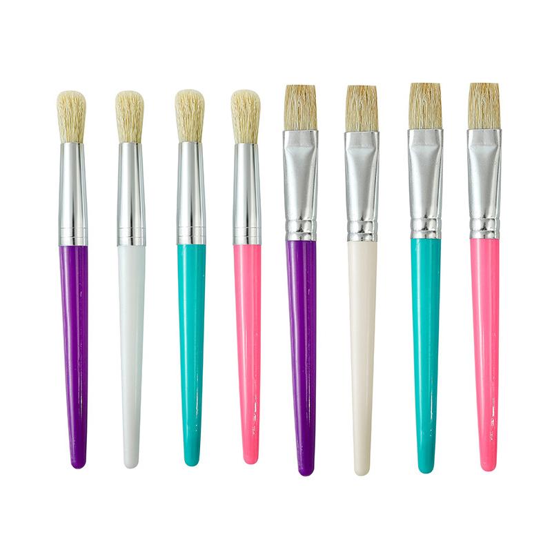 WTEMPO Large Chubby Paint Brushes Round Flat Preschool Paint Brushes for Washable Paint Acrylic Paint 8pcs
WTEMPO Large Chubby Paint Brushes Round Flat Preschool Paint Brushes for Washable Paint Acrylic Paint 8pcs