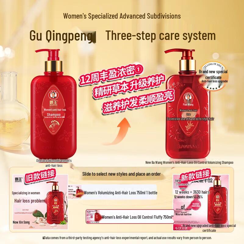 BaWang Women s Anti-Hair Loss Shampoo
BaWang Women s Anti-Hair Loss Shampoo