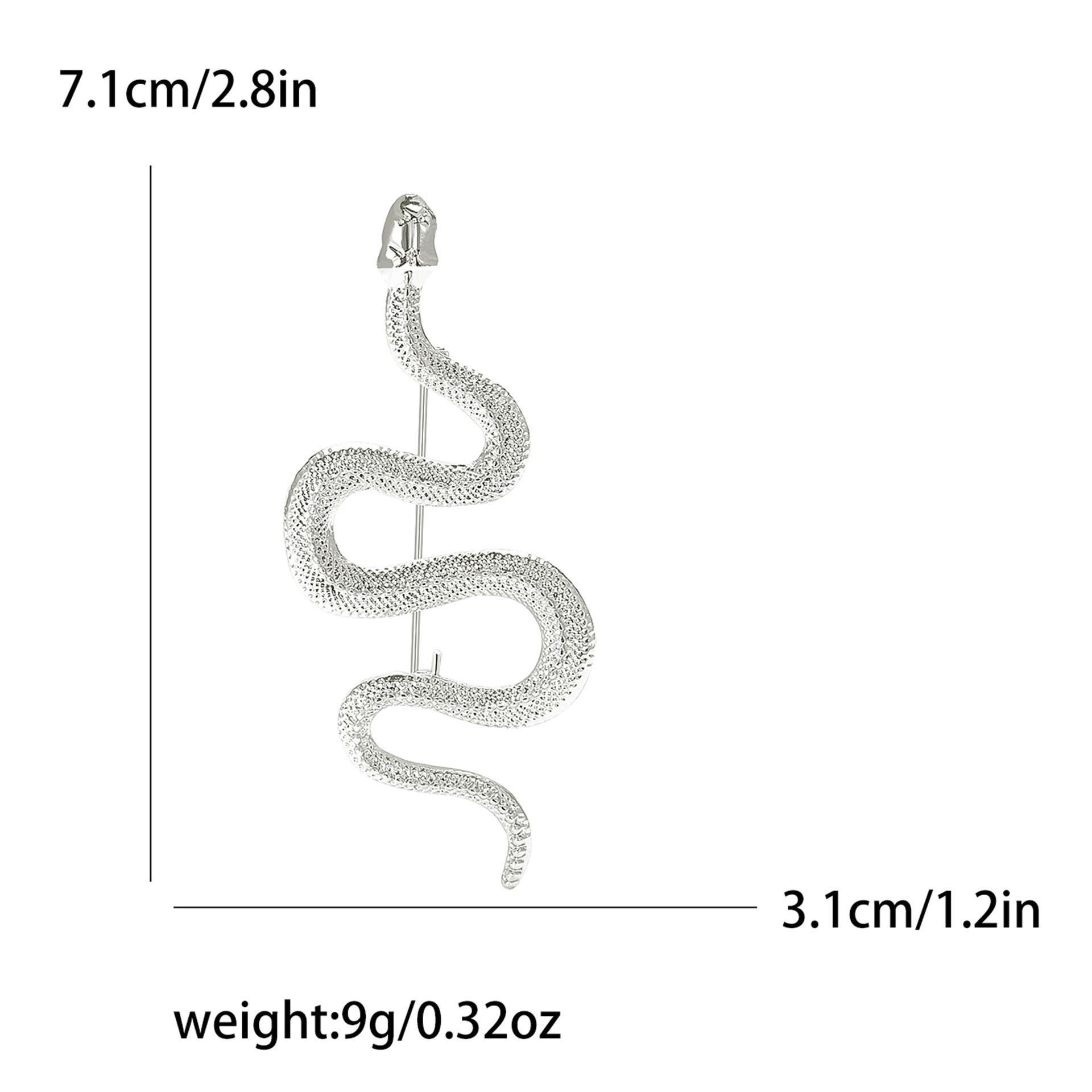 Модная брошь в виде змеи из сплава и эмали в стиле ретро, творческая личность, мужской и женский костюм, рубашка, корсаж, ювелирные изделия, булавка
Модная брошь в виде змеи из сплава и эмали в стиле ретро, творческая личность, мужской и женский костюм, рубашка, корсаж, ювелирные изделия, булавка