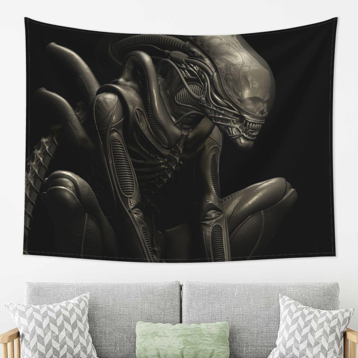 Xenomorph Alien Tapestry Decoration Art Aesthetic Tapestries for Living Room Bedroom Home Wall Cloth Wall Hanging 74x94cm(29x37in)
Xenomorph Alien Tapestry Decoration Art Aesthetic Tapestries for Living Room Bedroom Home Wall Cloth Wall Hanging 74x94cm(29x37in)