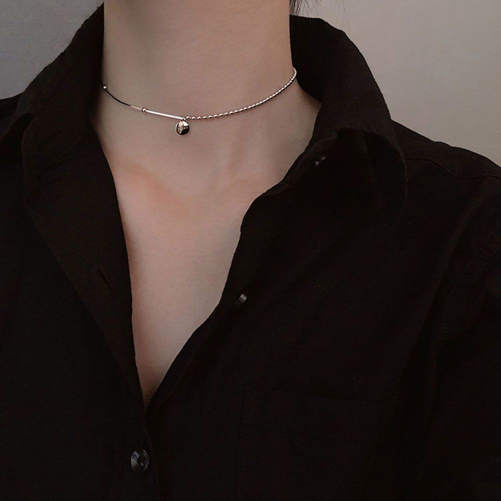 Chic LUCKY Beads Minimalist Letters Clavicle Chain Jewelry Fashion Accessories Necklaces Pendants
Chic LUCKY Beads Minimalist Letters Clavicle Chain Jewelry Fashion Accessories Necklaces Pendants
