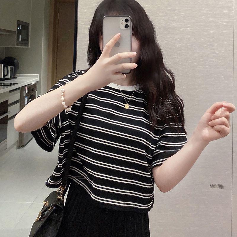 2025 Women s Summer Two-Piece: Flattering Striped Top & Slimming Black Wide-Leg Pants XL (Recommended 116-130 Jin)
2025 Women s Summer Two-Piece: Flattering Striped Top & Slimming Black Wide-Leg Pants XL (Recommended 116-130 Jin)
