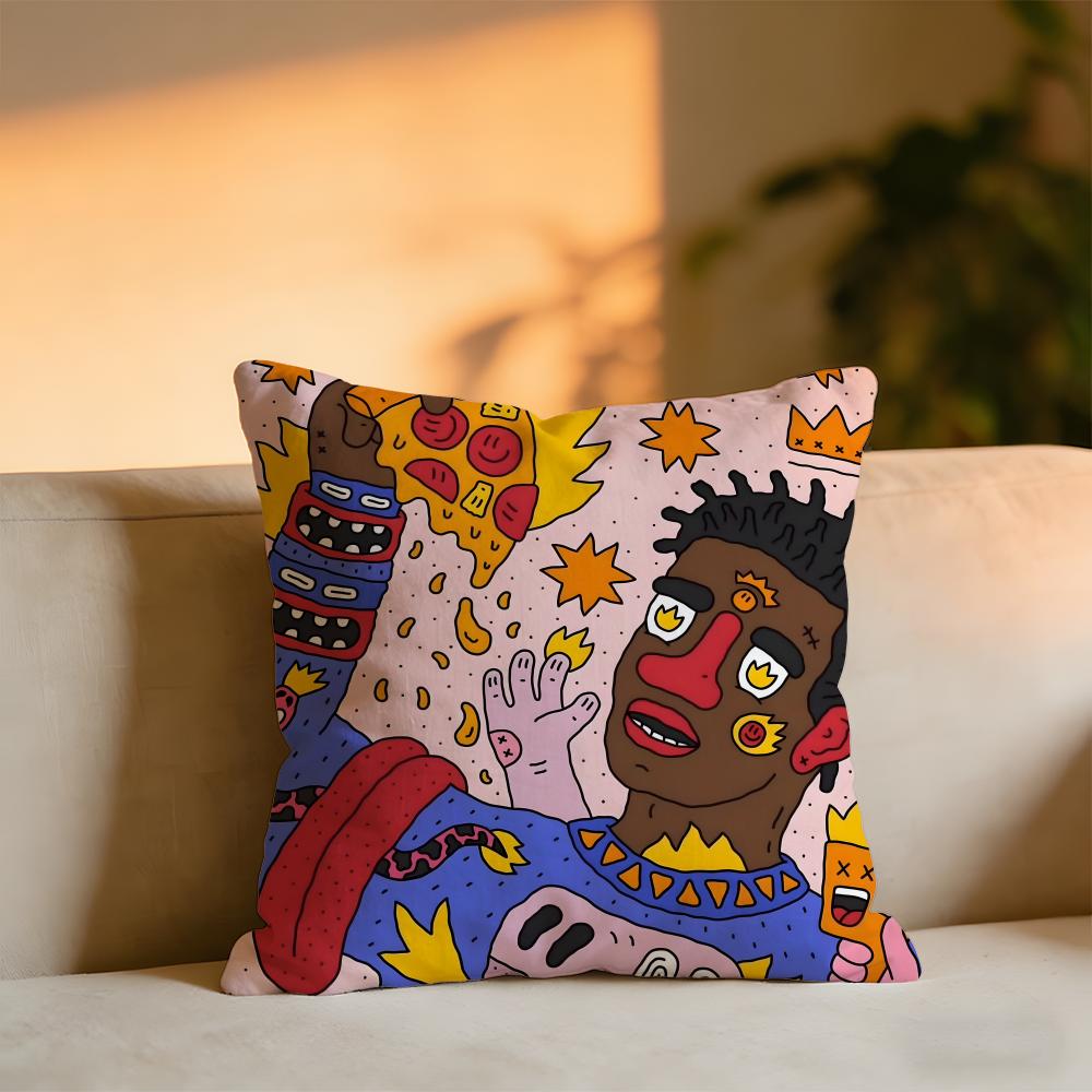 Abstract Style Animal Doodle Cushion Cover Cozy Velvet Throw PillowSoft Warm Cushion For Sofa Bed 30x30 cm
Abstract Style Animal Doodle Cushion Cover Cozy Velvet Throw PillowSoft Warm Cushion For Sofa Bed 30x30 cm
