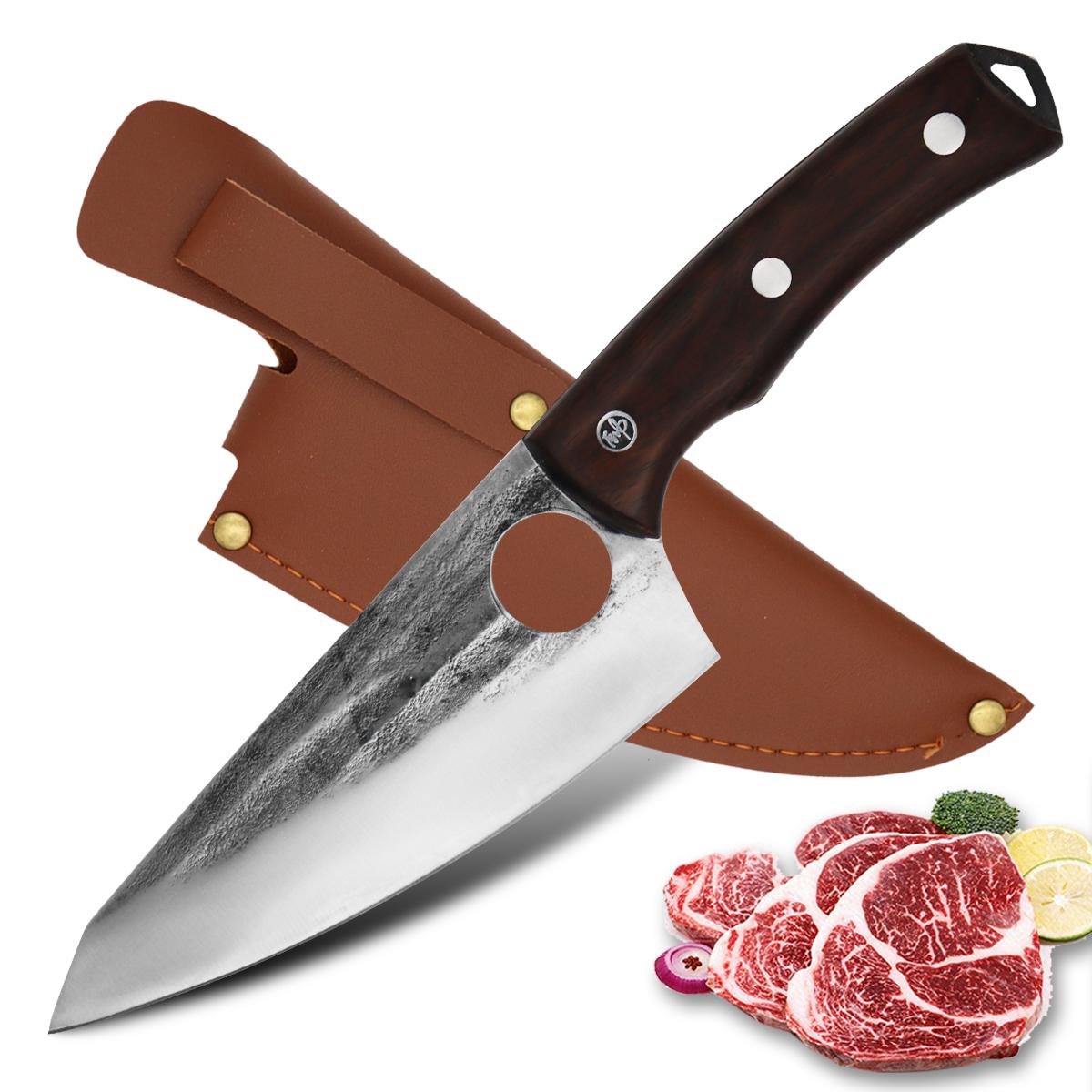 5,5-дюймовый кухонный нож из нержавеющей стали ручной работы, нож шеф-повара, ножи для обвалки, рыболовный нож, нож мясника A
5,5-дюймовый кухонный нож из нержавеющей стали ручной работы, нож шеф-повара, ножи для обвалки, рыболовный нож, нож мясника A