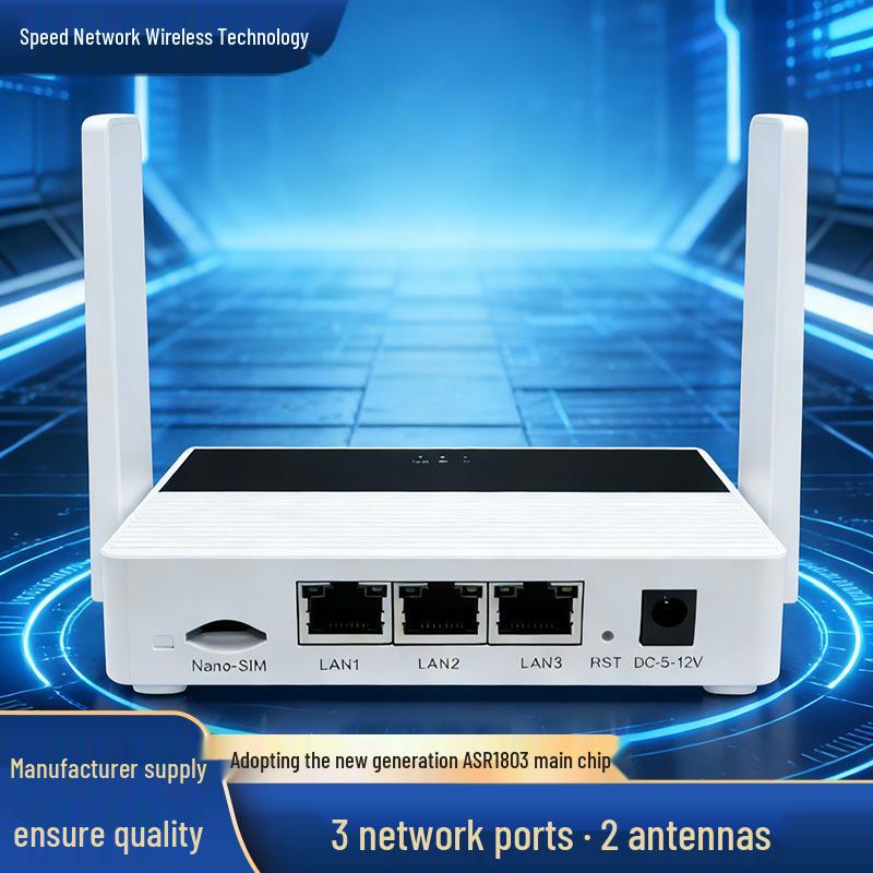 4G High-Speed WiFi Router: Portable Home Coverage with 3 Ethernet Ports & 2 Antennas for Wall Penetration Other білий
4G High-Speed WiFi Router: Portable Home Coverage with 3 Ethernet Ports & 2 Antennas for Wall Penetration Other білий