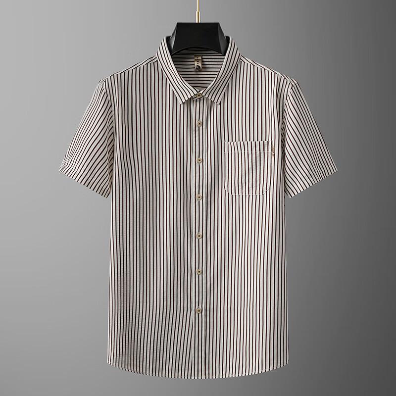 DIBINZE Men s Plus Size Striped Short Sleeve Casual Shirt 4XL
DIBINZE Men s Plus Size Striped Short Sleeve Casual Shirt 4XL
